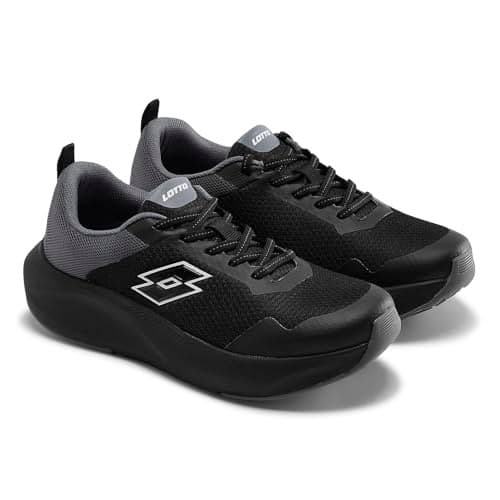 Lotto Men Energex Black Running Shoes