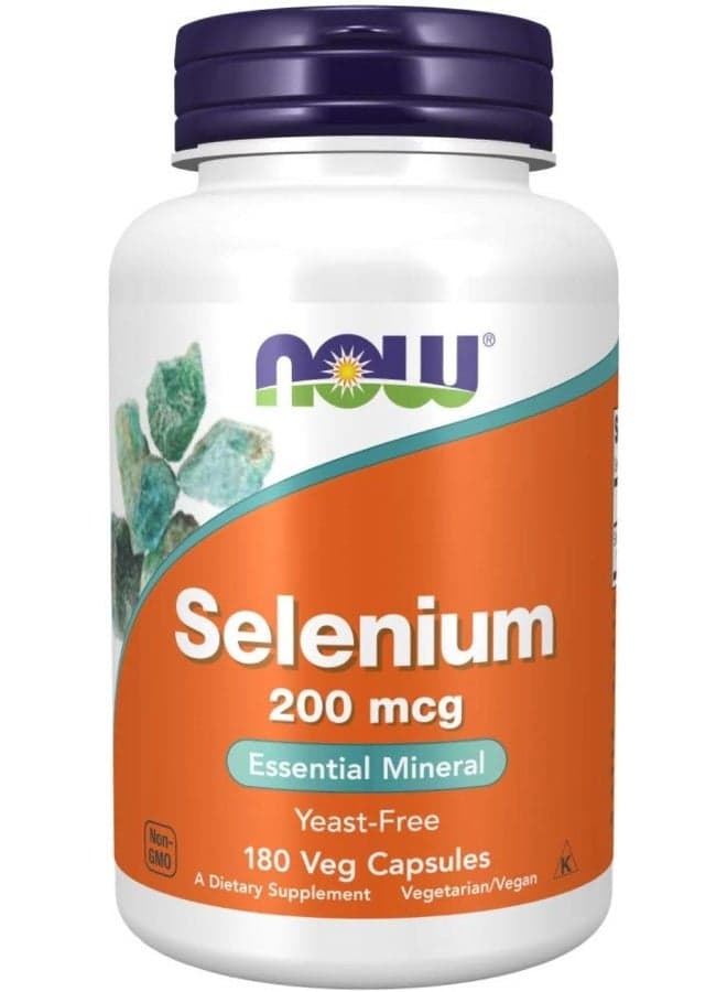 Selenium Dietary Supplement 200 mcg - 180 Capsules