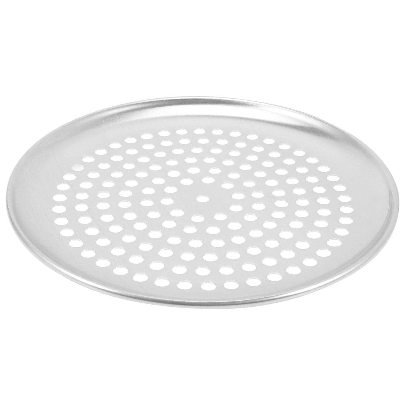 FRCOLOR Stainless Steel Perforated Pizza Pan 9 Inch Round Pizza Baking Tray with Holes Nonstick Crisper Pan for Oven Home Kitchen Restaurant Hotel