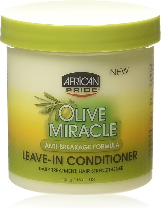 African Pride Olive Miracle AntiBreakage LeaveIn Conditioner 425g15oz