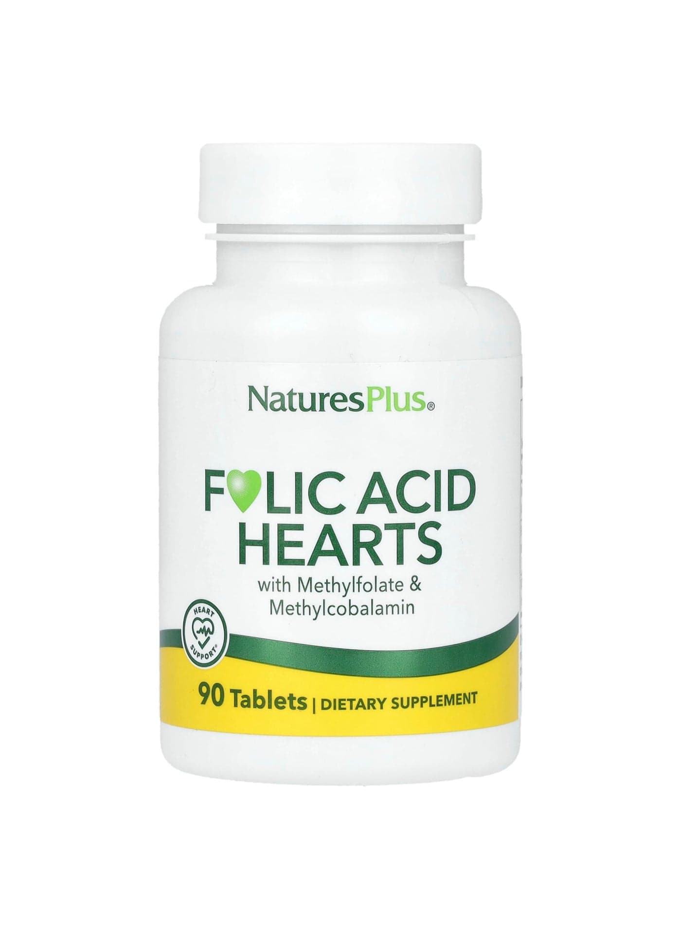 Folic Acid Hearts, 90 Tablets