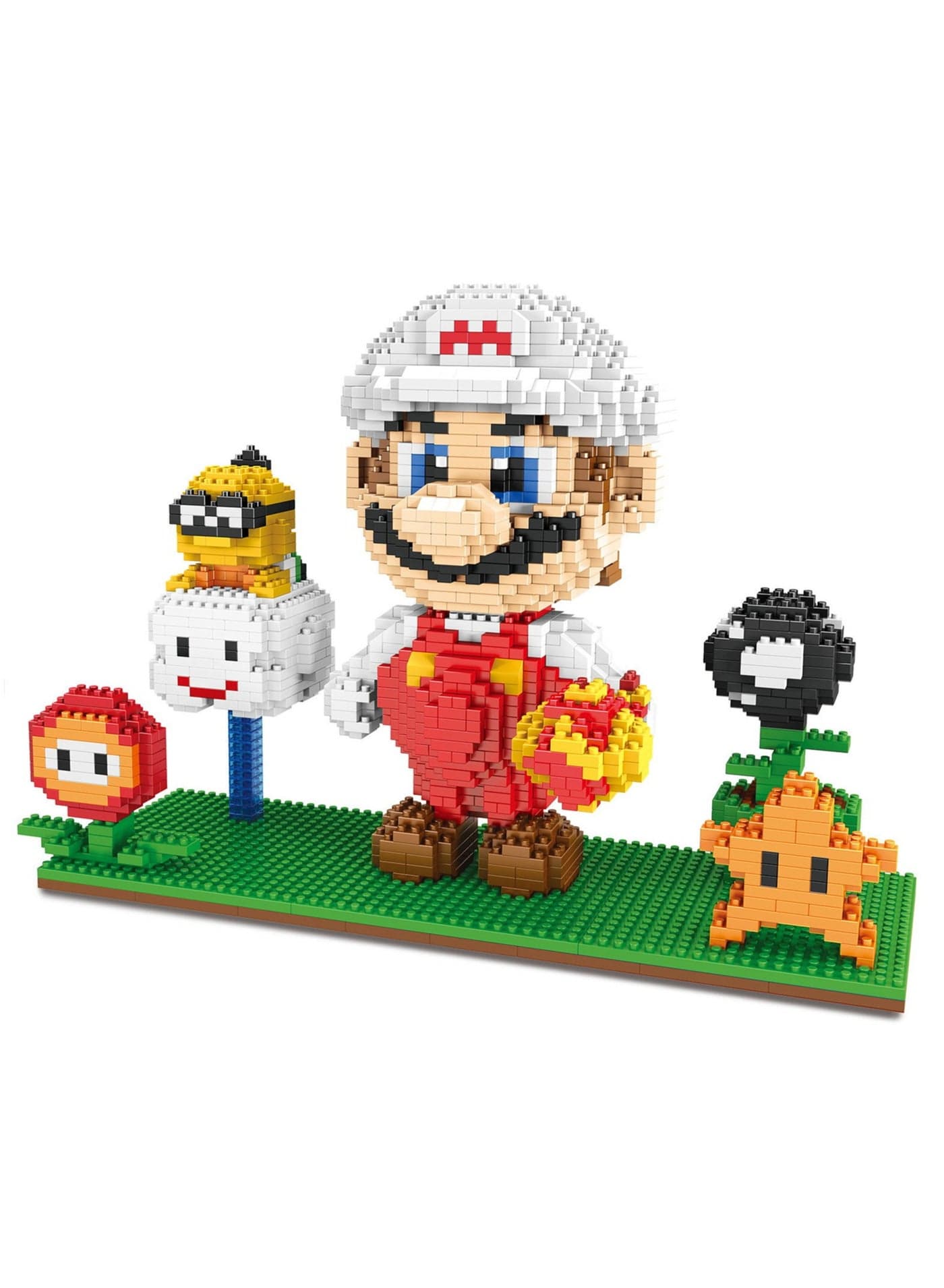 Super Mario Bros Building Bricks Set DIY Block Building Set Classic Mini Building Bricks Assembling Building Blocks Suitable