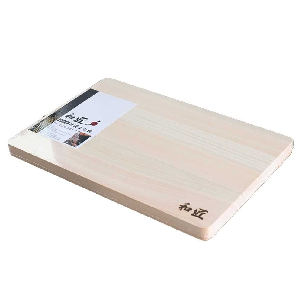 WASHO Hinoki Japanese Cypress Premium Cutting Board Made in Japan Medium Brown