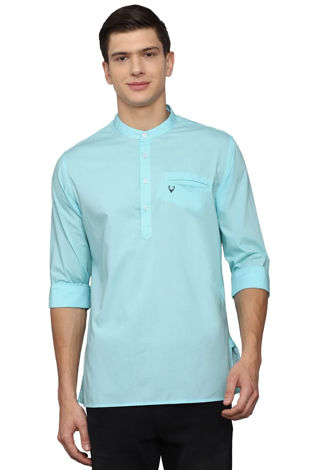 Allen Solly Kurta Shirt Powder Blue
