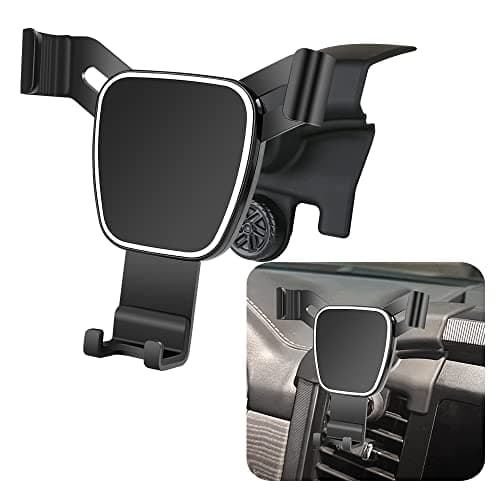 musttrue Car Phone Holder for Ford F-150 F150 Truck 2021-2025【Not Fit 2024-2025 King Ranch,Raptor】 Auto Accessories Navigation Bracket Interior Decoration Mobile Cell Phone Mount