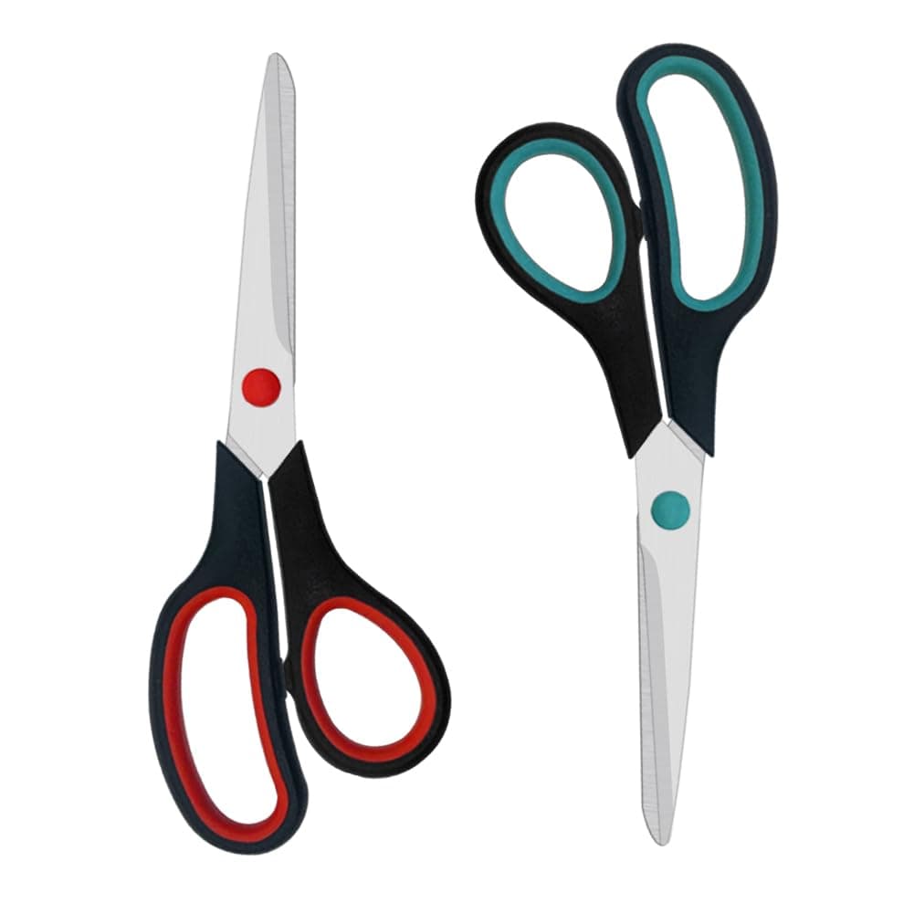 Scissors 2 Pack 75 inch Scissors for Office and Home Scissor All Purpose for School Fabric Craft Supplies Use