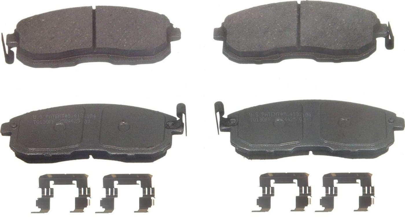Wagner Brake ThermoQuiet QC815A Ceramic Disc Brake Pad Set