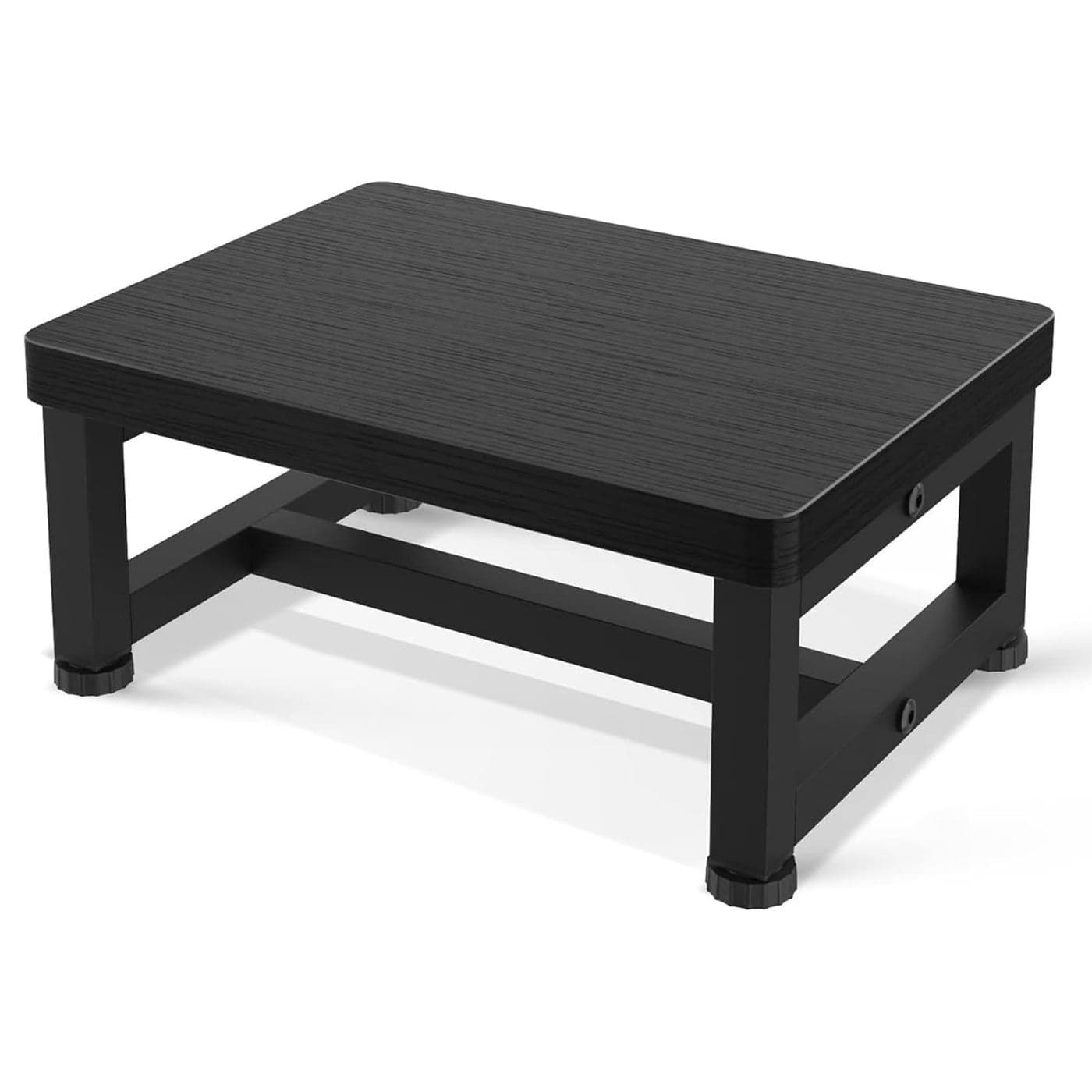 Step Stools for Adults Kids AntiSlip Bed Steps Stool for High Beds Foot Stool One Step Stool for Kitchen Bathroom Bedroom Black