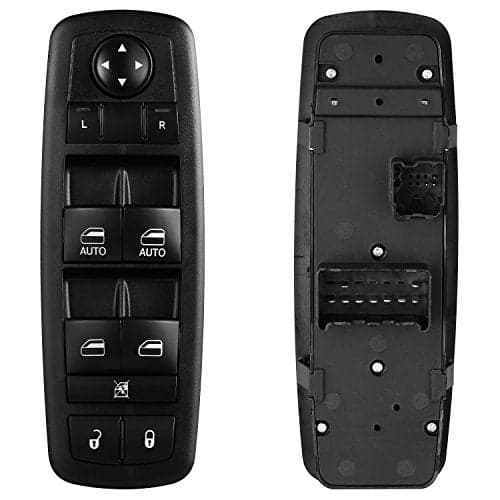 Master Power Window Switch | Compatible with 2009-2012 Dodge Ram 1500 2500 3500 | Replaces# 4602863AD, 4602533AB, 4602533AE, 901-473