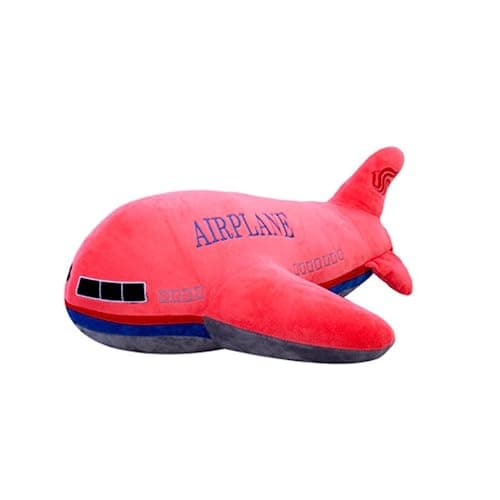zxmbeddings 157 Airplane Plush Stuffed Aircraft Pillow Model Plane ToysGifts for KidsRed