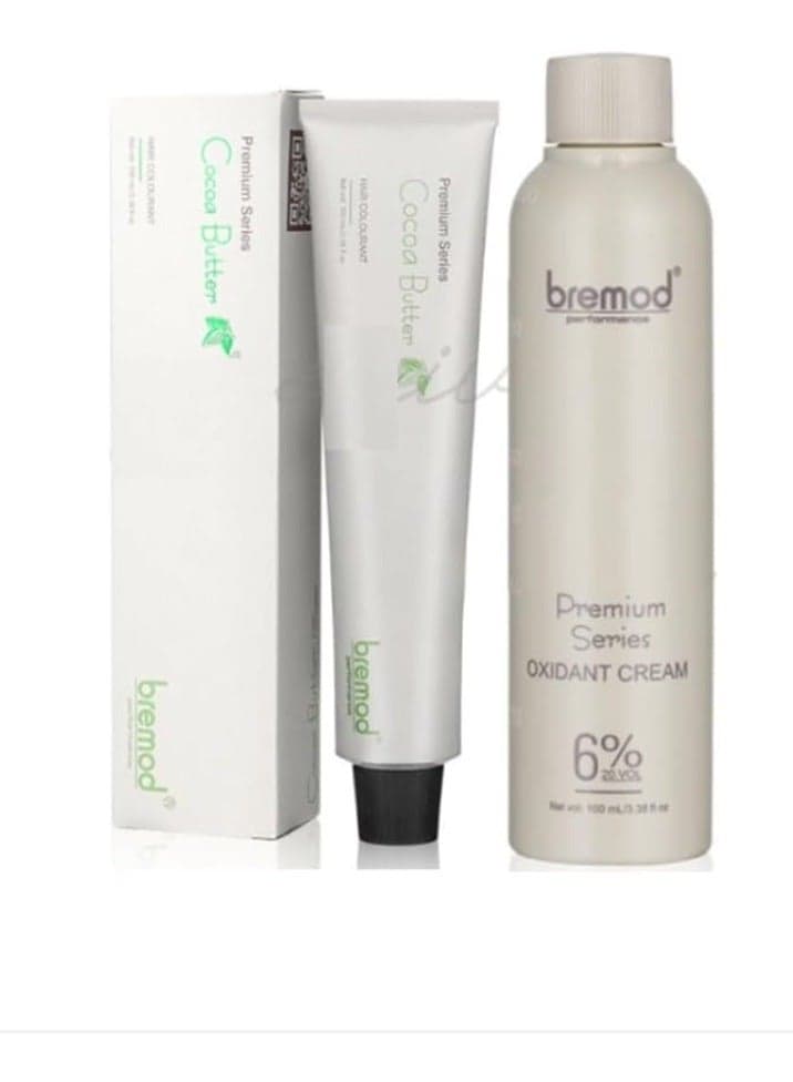 Premium Salon Hair Dye Kit with Cocoa Butter Formula and 6% Developer for Soft, Silky, and Vibrant Results