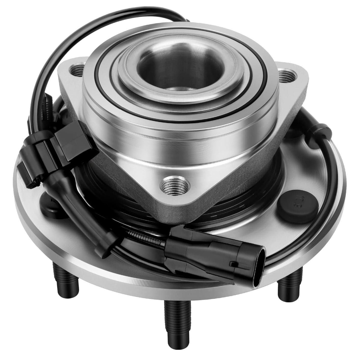 DRIVESTAR 515036 4WD Only Front Wheel Hubs and Bearing Assembly 4x4 AWD for Chevrolet 2002 03 04 05 06 SilveradoSuburbanAvalanche 1500 Tahoe GMC Sierra Savana Cadillac Escalade 6 Lugs wABS