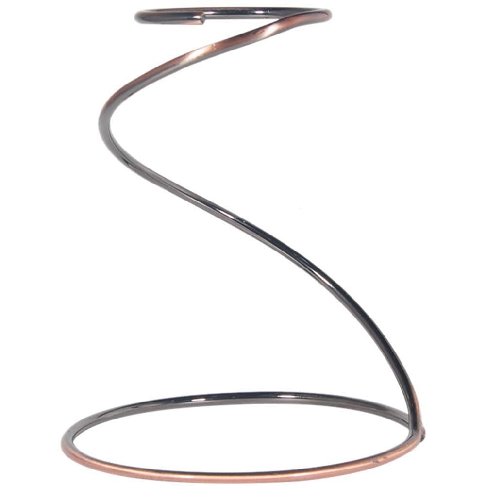 TINTON LIFE Reusable Metal Pour Over Coffee Dripper Stand Circinate ShapedBronze