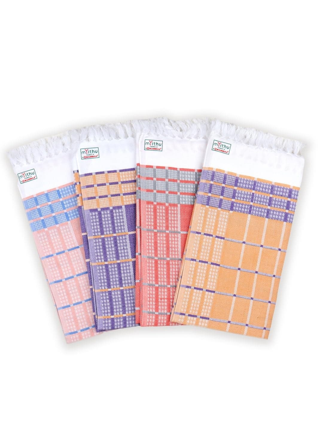 RAMRAJ COTTON Bath Towel |Assorted Colour Bath Towel |Lightweight Towel |Towel Size - 0.75M X 1.50M