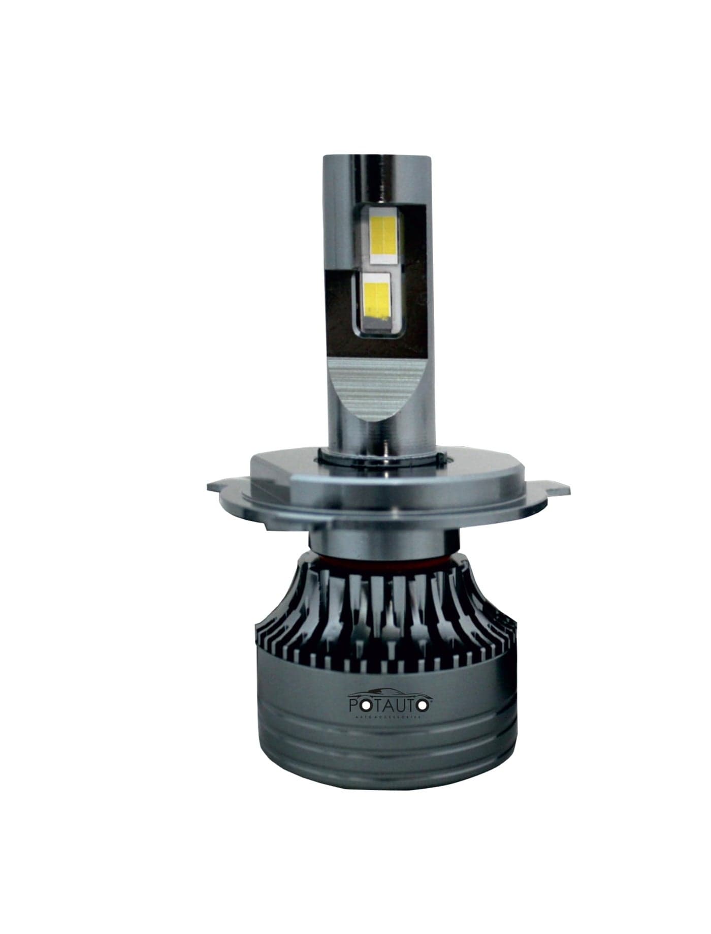 Potauto Maxi-Gold H7 Super bright LED Headlight bulb for Car, Warm White 4300K (12V 120W)