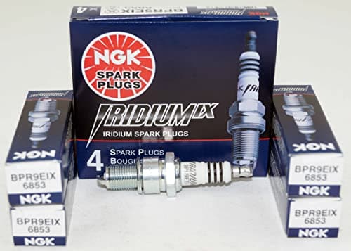 NGK 6853 BPR9EIX Spark Plug Pack of 4