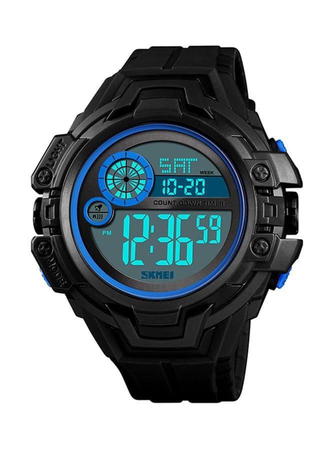Men's PU Analog+Digital Electronic Wrist Watch 1446