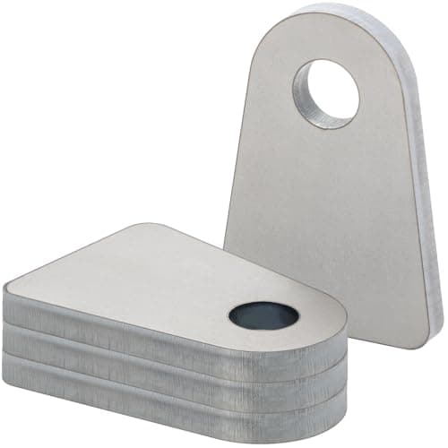 Weld on Tabs 12 Hole Weld Tabs Steel Shock Mount Weld Tab Weld on tabs 14 Thick 4 pcs