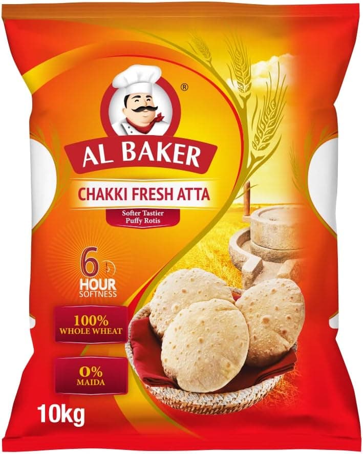 Al Baker Chakki Fresh Atta 10 kg