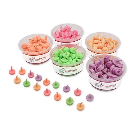 OnlineTree Ghee Diya Batti Combo – Pack of 5 (Jasmine, Rose, Lavender, Sandalwood & Kesar Chandan) with 50 Pure Cow Ghee Wicks Each. Wax-Free, Ready-to-Use Diyas for Pooja, Festivals