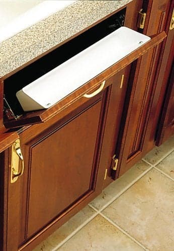RevAShelf 2 Piece 6581 Sink Front Tray Standard White