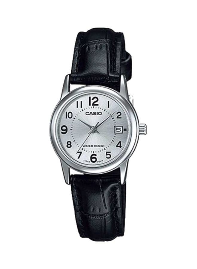 Women Dress Analog Watch LTP-V002L-7B - 31 mm - Black