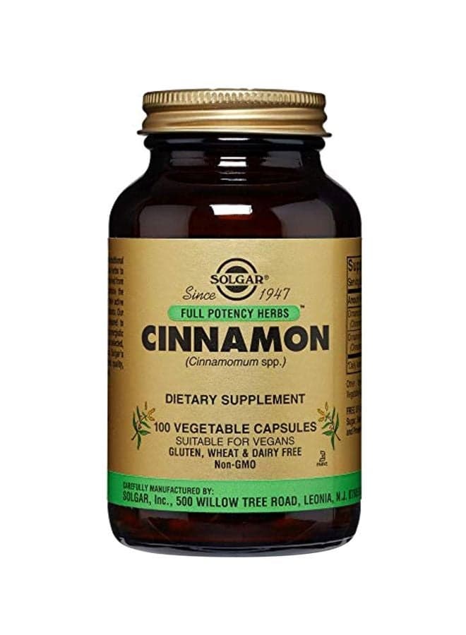 FP Cinnamon Dietary Supplement - 100 Capsules