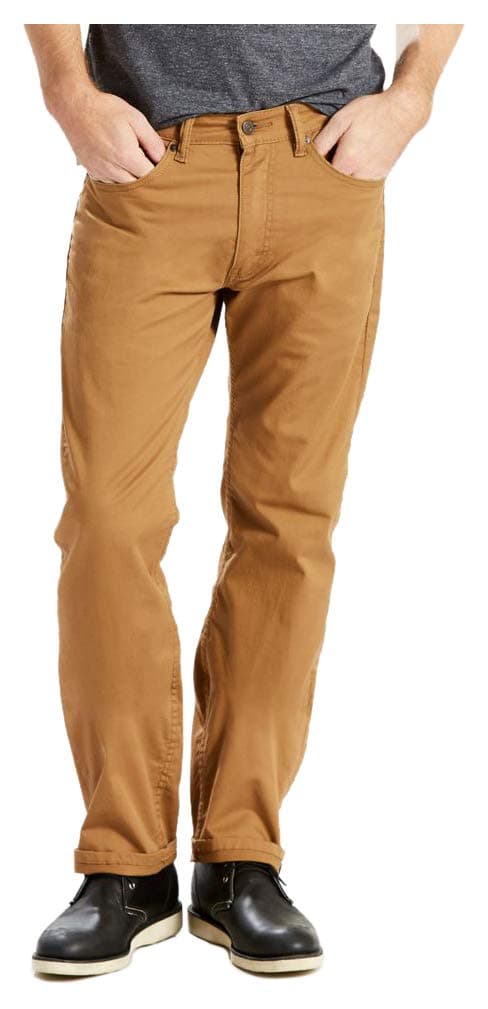 Levi's Men's 505 Regular Fit Jeans (Also Available in Big & Tall), Caraway-Stretch, 34W x 34L