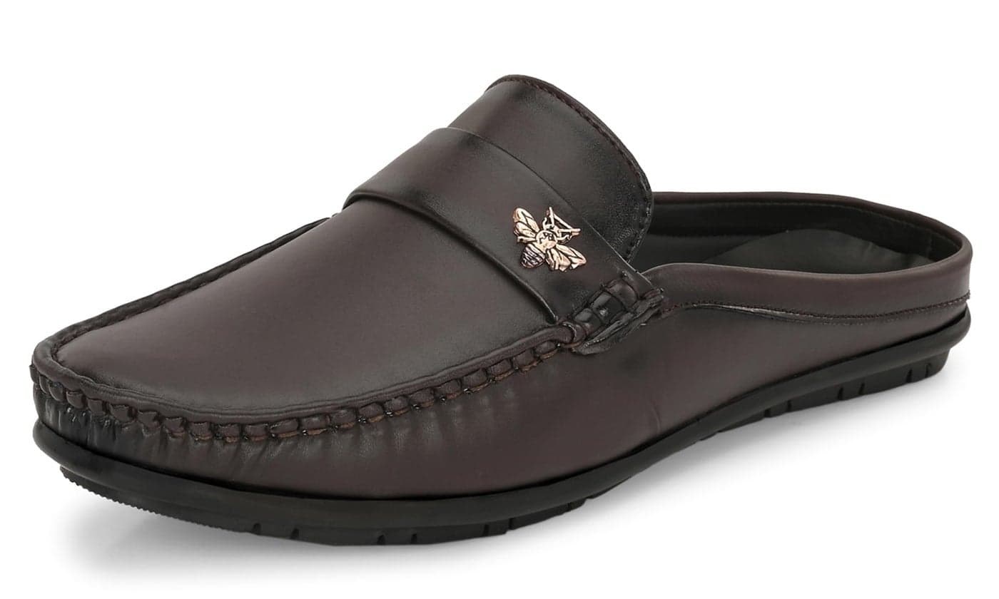 Karaddi Men Casual Lofers Shoes Brown, 8 UK