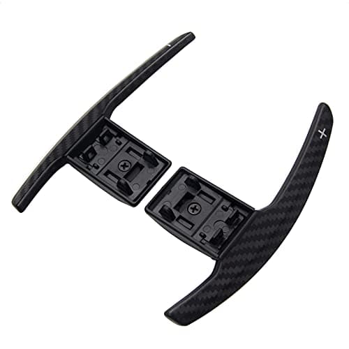 SK CUSTOM Real Carbon Fiber Steering Wheel Shift Paddle Compatible with BMW F02 F06 F10 F11 F12 F15 F20 F21 F23 F26 F30 F31 F34 F36 F80 F82 M3 M4 M5 M6 X6 I3 I8