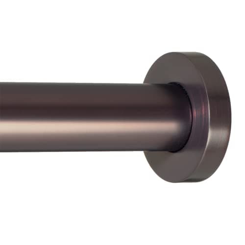 Ivilon Shower Tension Curtain Rod - Adjustable Tension Rod for Shower Curtains, Bathroom, or Windows, Easy to Install, No Drilling Required, Rustproof, Adjustable 24 to 36 Inch Oil Rubbed Bronze ORB
