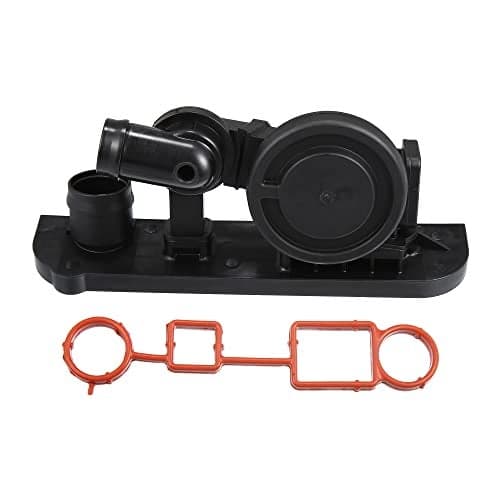 X AUTOHAUX 06F129101R Engine Crankcase Vent Valve Ventilation PCV Pressure Control Valve with Seal for Audi A3 A4 20L for Volkswagen Golf Jetta Passat
