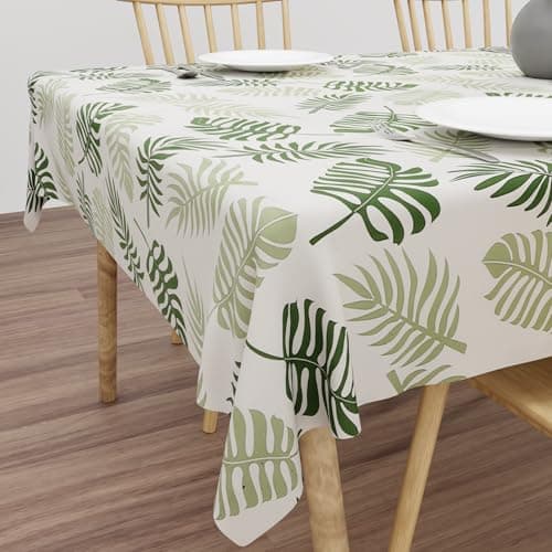 Wings Star Premium Center Table Cover, PVC Fabric, 40x60 inch Size | Table Cloth | PVC 4 Seater Rectangular Center Table Cover | Table Sheet for Dining, Party, Events | Waterproof Protector