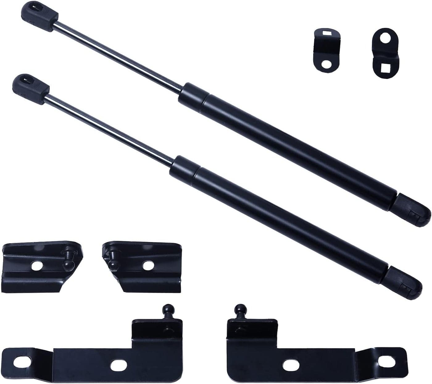 FEXON Front Bonnet Hood Shock Rod Kit Gas Charged Dampers for Nissan Navara Frontier D40 Pathfinder Xterra 2004-2018