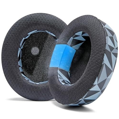WC Freeze Stealth Pro - Cooling Gel Earpads for Turtle Beach Stealth Pro by Wicked Cushions - Boost Comfort, Durability, Thickness & Sound Isolation for Superior Gaming Sessions | Geo Grey