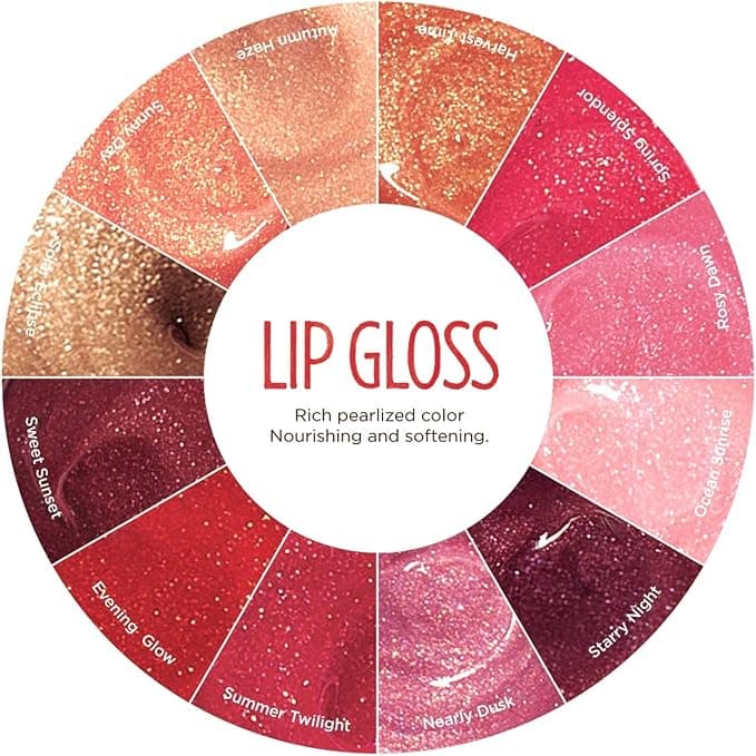 Burts Bees Lip Gloss 203 Autumn Haze Brown