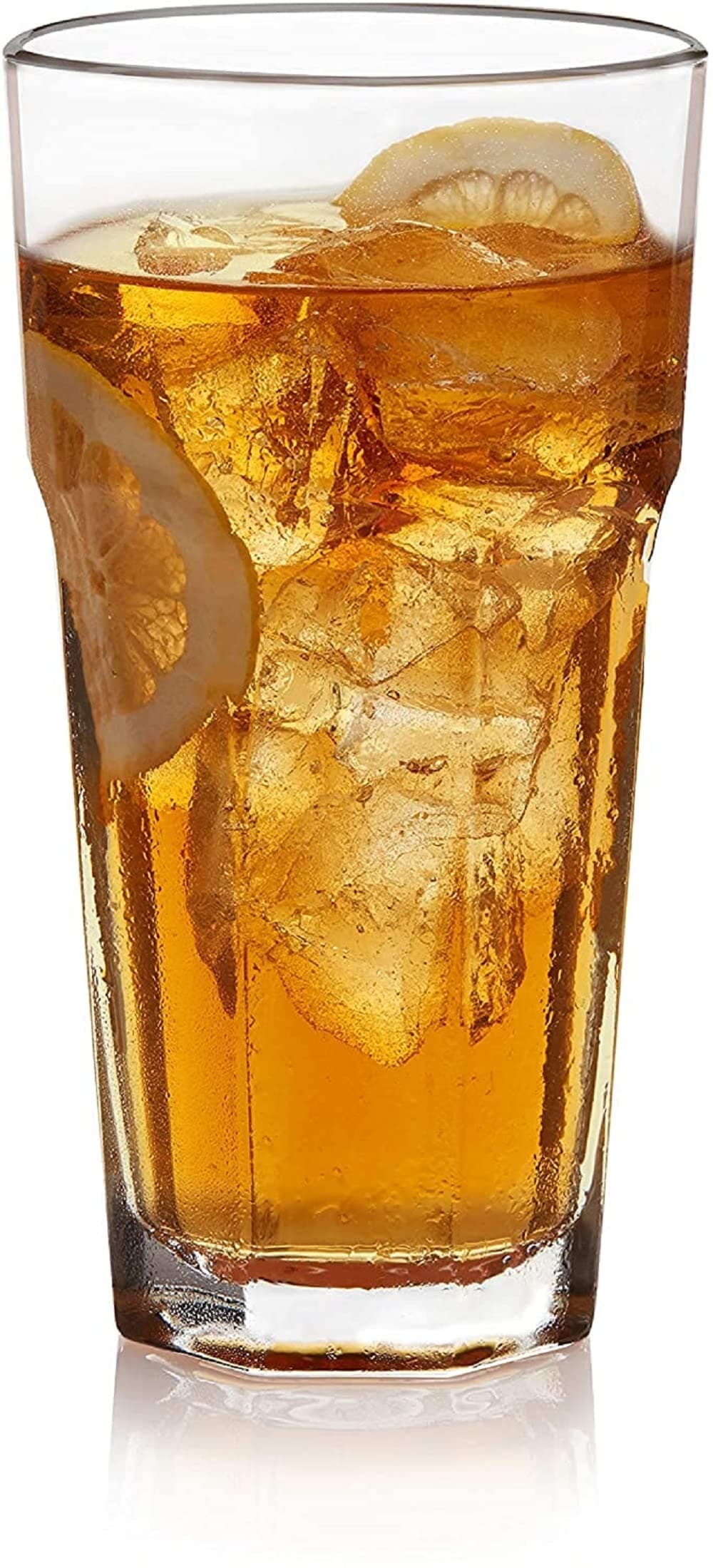 Vilon Italian premium Aloha Glass Water and Juice Glasses, 270 ml (Clear) - Set of 6
