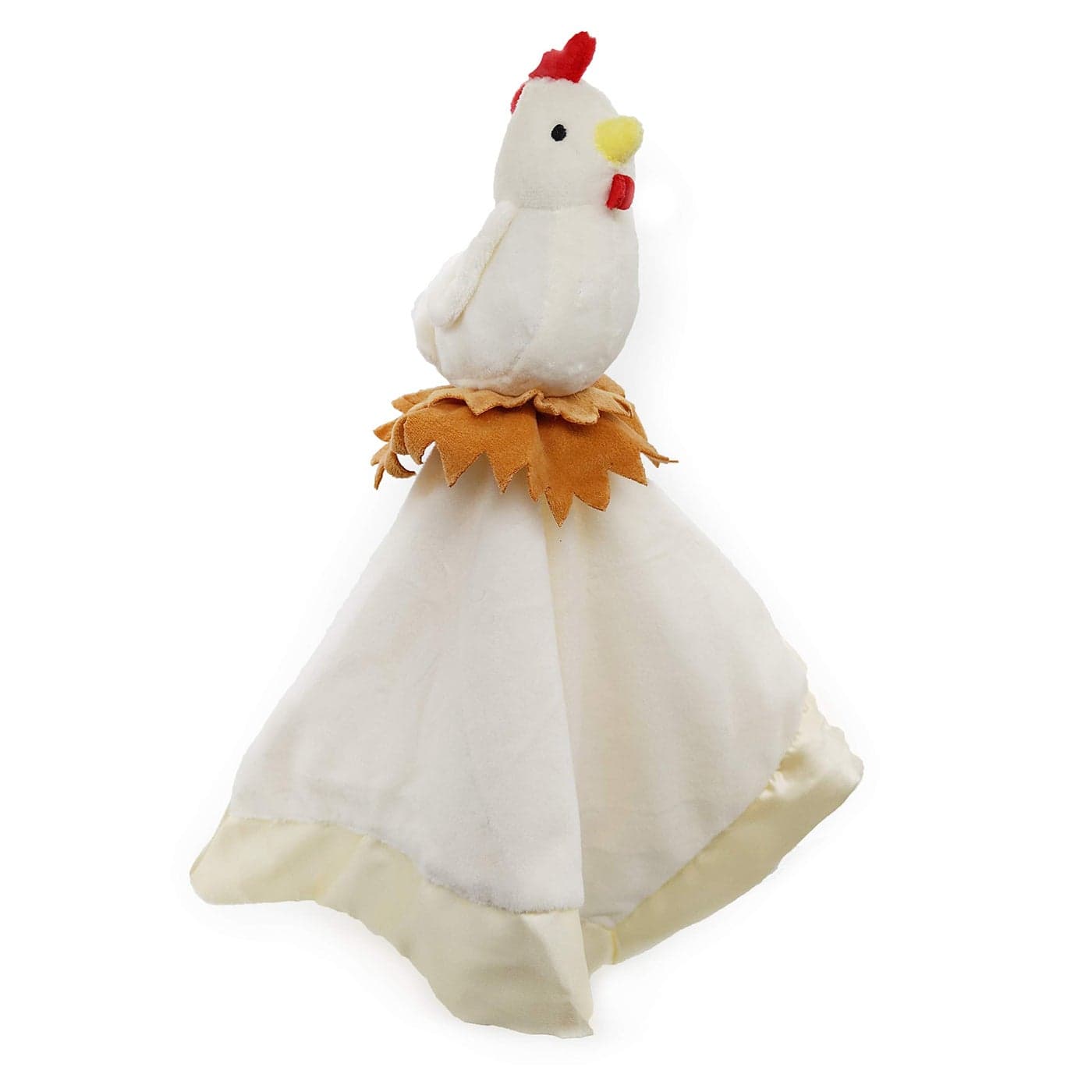 Yikes Twins Chicken Lovey Blanket for Baby Large 20 x 20 Baby Lovey for Girls or Boys Cute Chicken Security Blanket for Babies and Toddlers