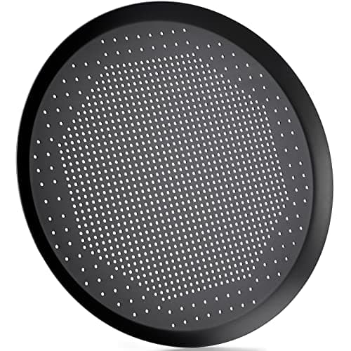 Beasea Pizza Pan with Holes, 13 Inch Pizza Pan Aluminum Alloy Round Vented Pizza Pans Heavy Duty Pizza Crisper Pan Pizza Baking Tray Bakeware for Home Restaurant Kitchen