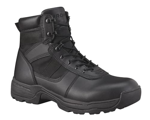 Propper Men's Series 100 6" Side Zip Boot Military and Tactical, Black, 7