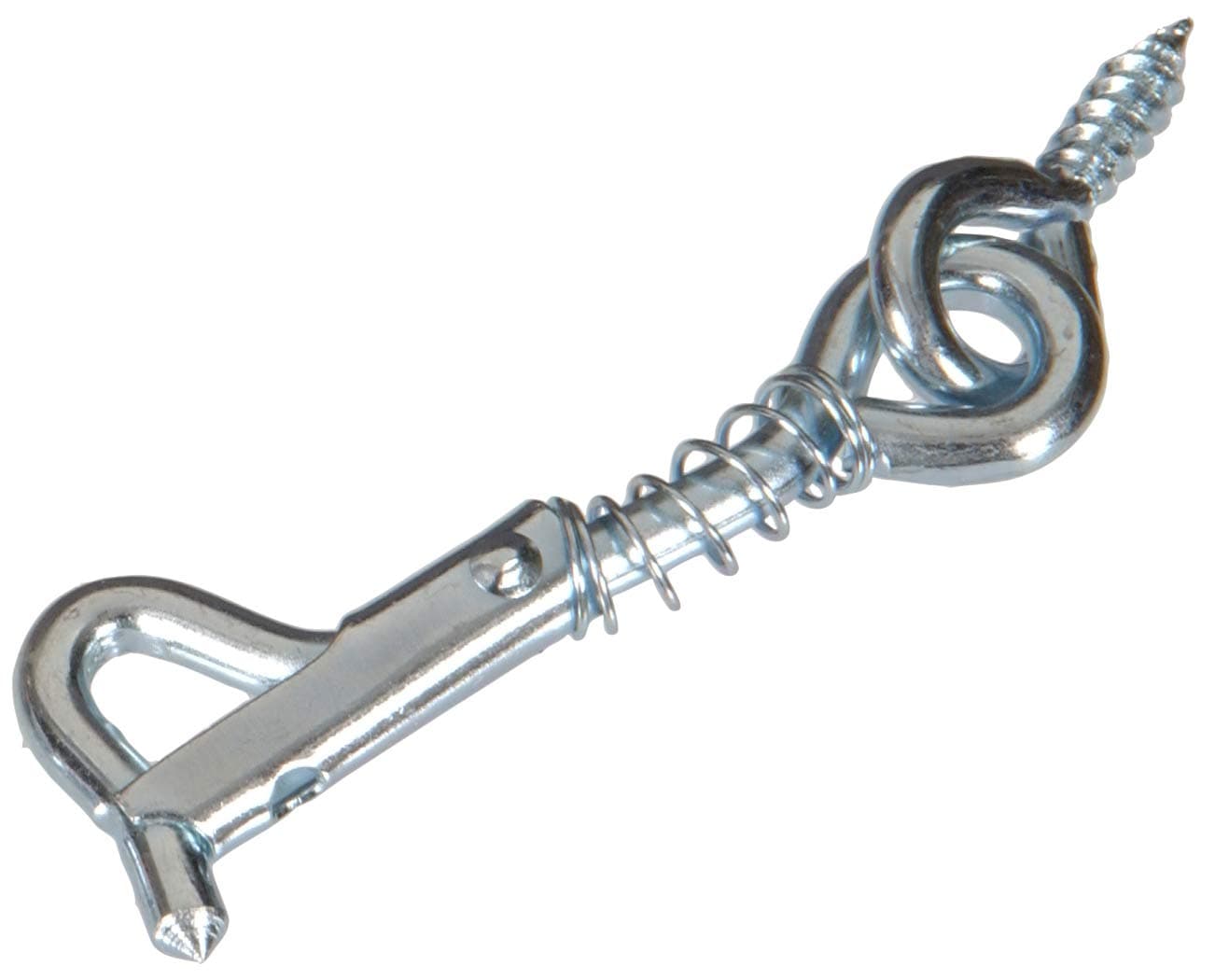 The Hillman Group 592782 Safety Hook and Eye Zinc 212Inch 1Pack