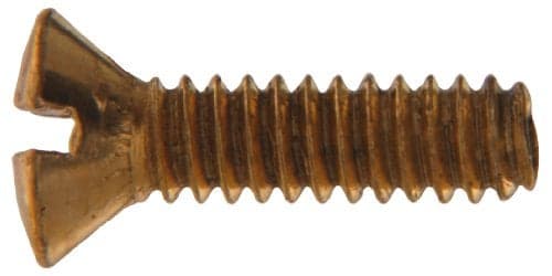 The Hillman Group 4191 Bright Brass Electrical Switch Plate Screw 6-32 x 1/2IN. (20-Pack), 0.5 inches