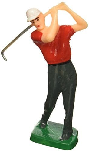 Cakesupplyshop Celebrations Male Golfer Figurine Cake Decoration Topper