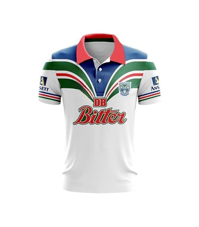 Rugby Jersey Rugby Uniform 2023 Warrior Retro Version Rugby Jersey Sports Polo Shirt