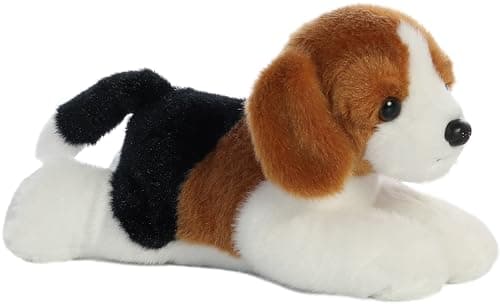 Aurora Adorable Mini Flopsie Homer Stuffed Animal Mini Companions Ready for Playful Adventures for Kids All Ages Toddlers Adults and Families Brown 8 Inches