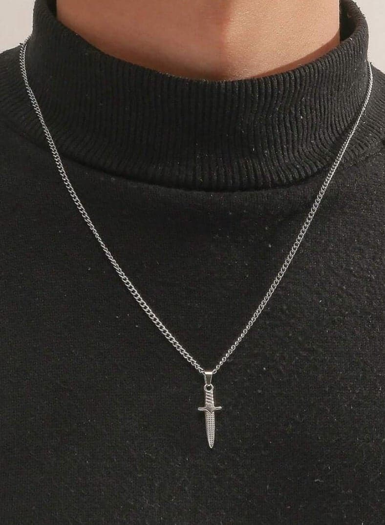 Elegant Stainless Steel Necklace For Men