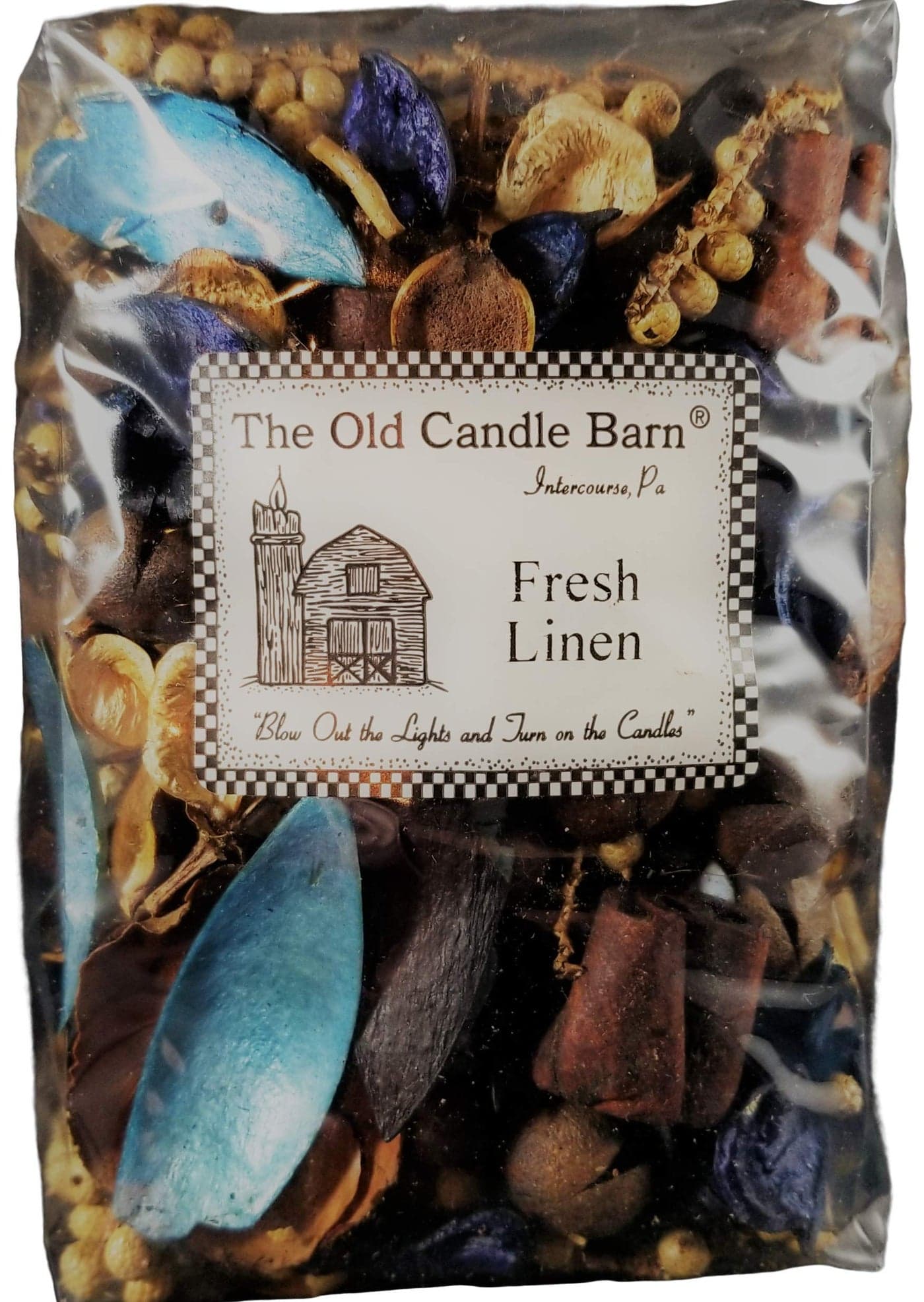 Old Candle Barn Fresh Linen Potpourri Perfect For Spring Summer Fall and Winter Decoration or Bowl Filler