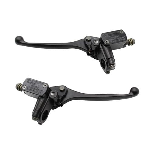 YD-PS001 Left + Right 8mm Brake Master Cylinder Lever Mirror Hole for GY6 50cc 125cc 150cc 250cc Scooter Moped