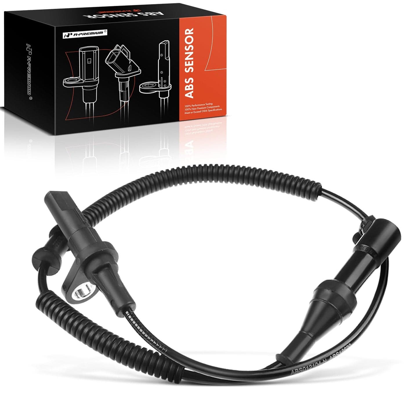 APremium ABS Wheel Speed Sensor Compatible with Ford Models For Mustang 2005 2006 2007 2008 2009 2010 Rear Driver or Passenger Side Replace 5R3Z2C190AA 6R3Z2C190A