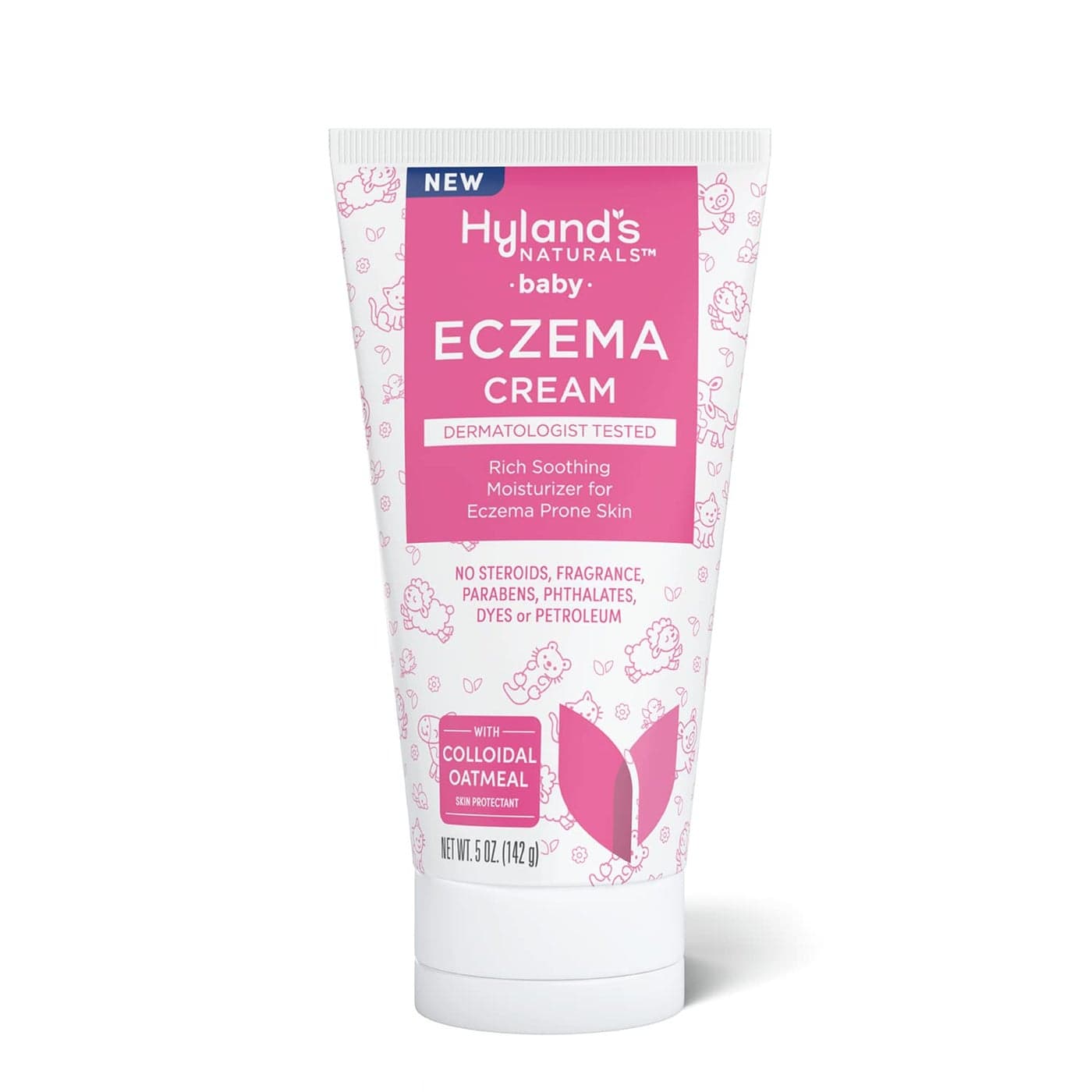 Hylands Baby Eczema Cream Rich Soothing Moisturizer for Eczema Prone Skin With Colloidal Oatmeal 5 ounce